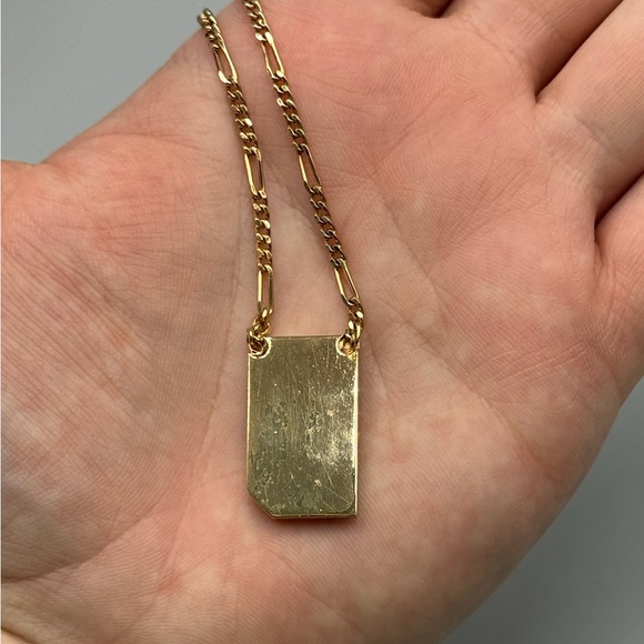 Christian Dior Black Enamel Pendant Necklace - Picture 3 of 6